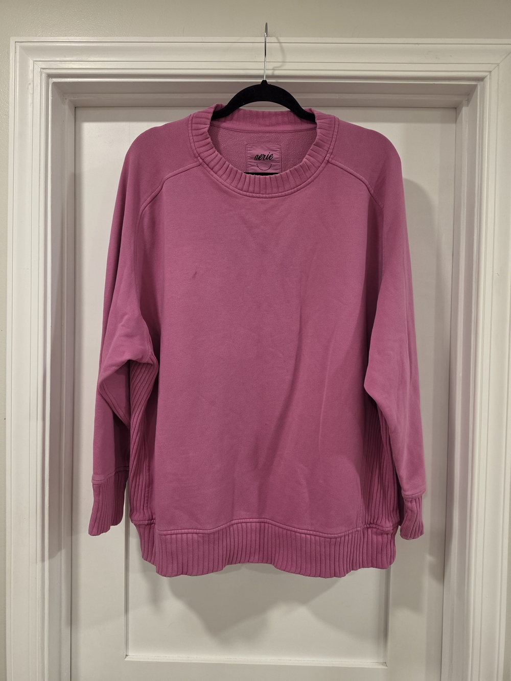 aerie Rose Pink Pullover Sweatshirt